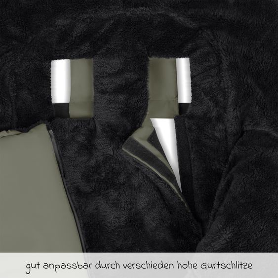 circle by ABC Design Zubehör-Set Kinderwagen mit Wickeltasche Easy, Winterfußsack, Regenschutz & Moskitonetz - - Wheat