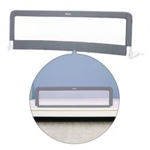 Bed rail foldable for standard & box spring beds 150 x 50 cm - Grey