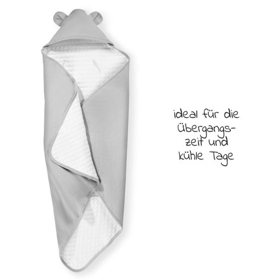 Hauck Einschlagdecke / Kuscheldecke Snuggle N Dream - Grey