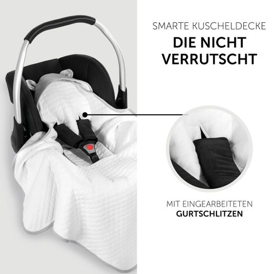 Hauck Einschlagdecke / Kuscheldecke Snuggle N Dream - Grey