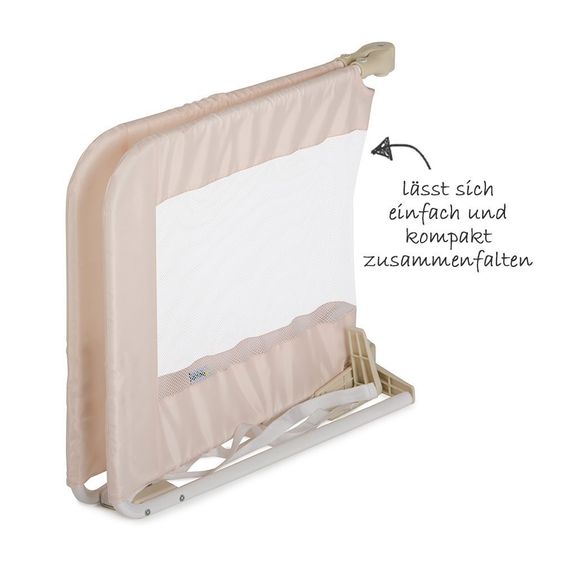 Hauck Foldable bed guard Sleep'n Safe Plus - Beige