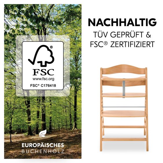 Hauck Seggiolone Alpha Plus - Natura
