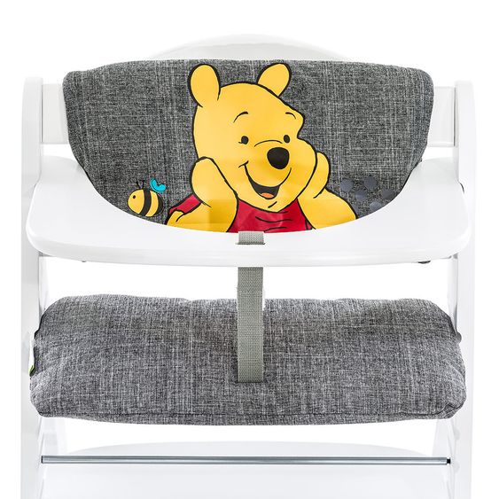 Hauck Cuscino e riduttore per seggiolone - Disney Deluxe - Winnie Pooh Grigio
