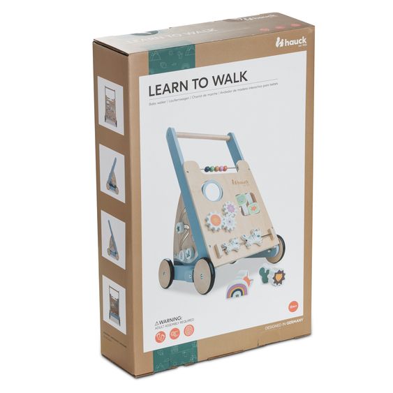 Hauck Learning to walk trolley / sorting trolley Learn To Walk Skills - with lots of motor skills games