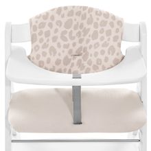Seat Cushion / Highchair Pad for Alpha Highchair - Highchair Pad Select - Muslin Leo Natural