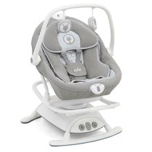 2in1 baby swing Sansa from birth - 13 kg removable seat can be used as a baby bouncer - Portrait