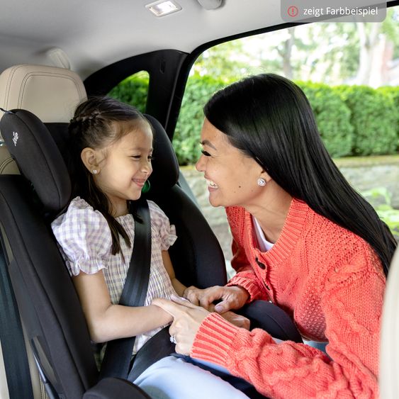 joie Child seat Fortifi R129 i-Size from 15 months - 12 years (76 cm - 145 cm) incl. backrest protection Cover Me - Thunder