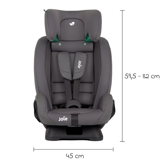 joie Seggiolino auto Fortifi R129 i-Size da 15 mesi a 12 anni (76 cm - 145 cm) - Thunder