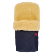 Lammfell-Fußsack Natura - Marine
