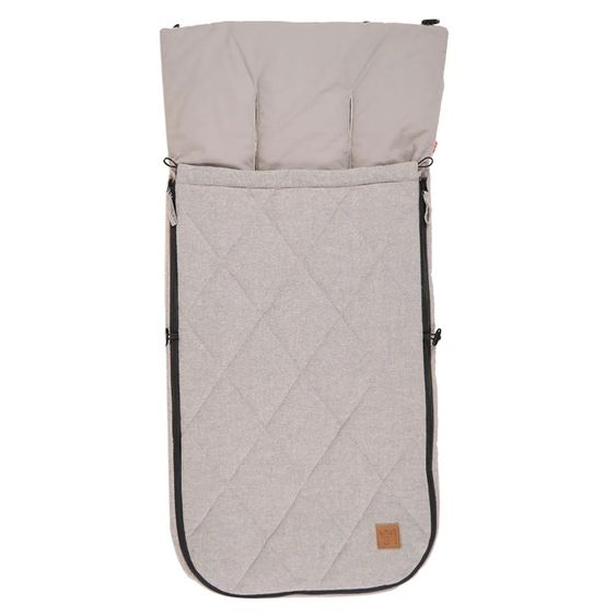 Kaiser Sommer-Fußsack Nikko - Light Grey Melange