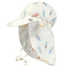 Schirmmütze mit Nackenschutz LSF Sun Protection Flap Hat - Surfboards - Sea Salt - Gr. 50/51