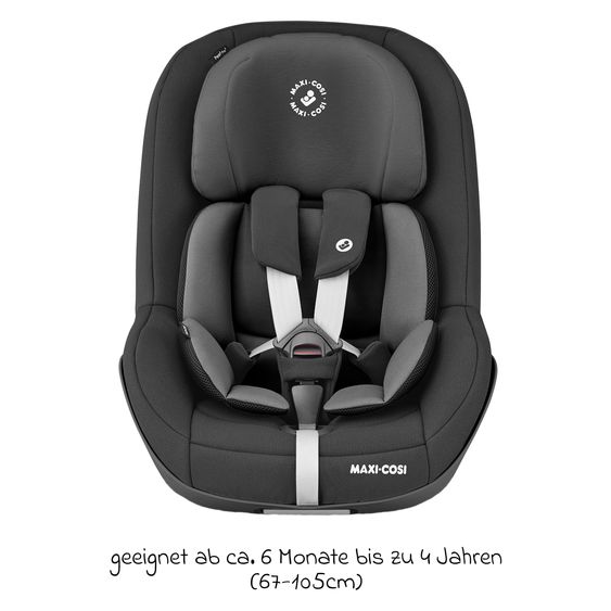 Maxi-Cosi 3in1 infant car seat & reboarder set from birth - 4 years (45 cm - 105 cm) with Pebble Pro infant car seat, Pearl Pro 2 child seat incl. FamilyFix 3 - Black
