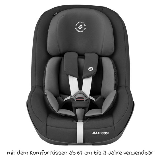 Maxi-Cosi 3in1 infant car seat & reboarder set from birth - 4 years (45 cm - 105 cm) with Pebble Pro infant car seat, Pearl Pro 2 child seat incl. FamilyFix 3 - Black