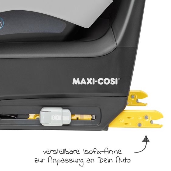 Maxi-Cosi 3in1 infant car seat & reboarder set from birth - 4 years (45 cm - 105 cm) with Pebble Pro infant car seat, Pearl Pro 2 child seat incl. FamilyFix 3 - Black