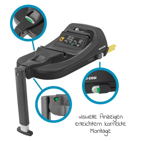 Maxi-Cosi Base Isofix i-Size Base per porta bebè CabrioFix i-Size