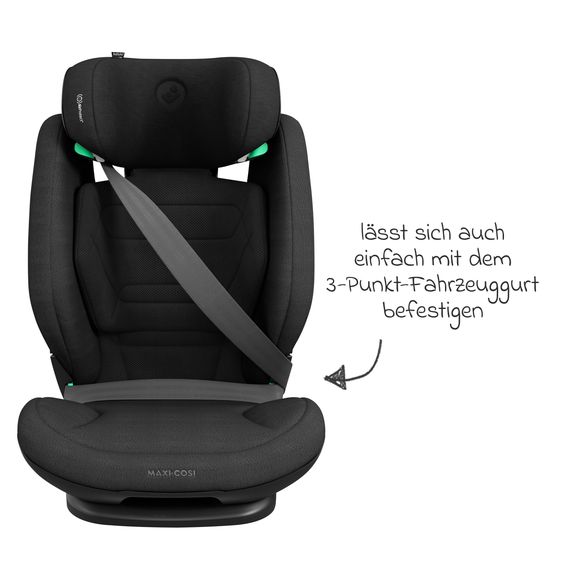 Maxi-Cosi Kindersitz RodiFix Pro2 i-Size ab 3,5 Jahre - 12 Jahre (100 cm-150 cm) (15-36 kg) mit G-Cell Seitenaufprallschutz & Isofix - Authentic Black