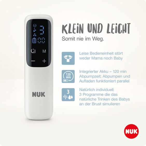 Nuk Tiralatte elettrico Soft&Easy