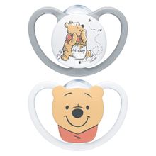 Schnuller 2er Pack Space - Silikon 0-6 M - Disney Winnie Pooh