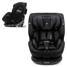 Seggiolino Reboarder One360 i-Size dalla nascita a 12 anni (40 cm - 150 cm) ruotabile a 360° con base Isofix e top tether - Tutto nero