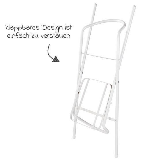 Rotho Babydesign Set da bagno / stazione da bagno Tilo da 4 pezzi - include vasca da bagno + supporto da bagno + lettino da bagno + tubo di scarico - Verde salvia