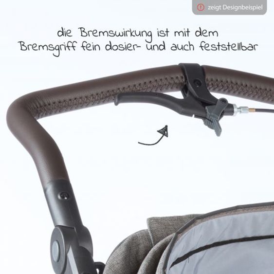 TFK Set passeggino 3in1 Mono 2 con pneumatici, comprensivo di unità combinata (navicella+seggiolino) con posizione reclinabile, seggiolino auto Pebble Pro e pacchetto accessori XXL - Marine